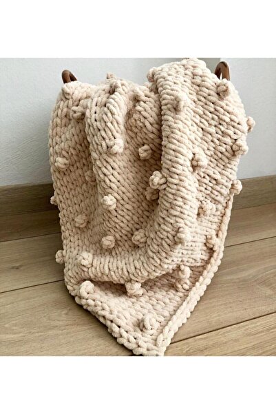 Moda Biçer Tomurcuk Model Bebek Battaniyesi