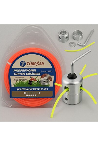 TÜMSAN ÖRÜMCEK BAŞLIK VE TIRPAN MİSİNA 3,0 MM ALTIGEN 400GR