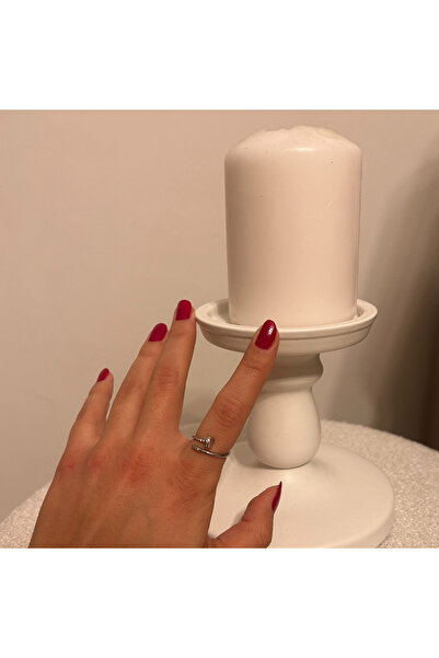 Madame Deco & Takı خاتم فولاذي قابل للتعديل من ماركة Madame Vip – لا يسود، أنيق