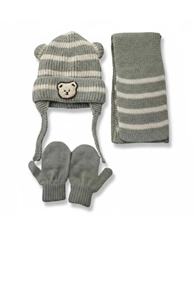 Kitti 0-18 AY BEBEK ATKI BERE ELDİVEN 3 LÜ TAKIM