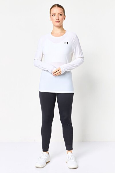 Under Armour Women Sportswear Fit Long Sleeve Training T-Shirt, Off White