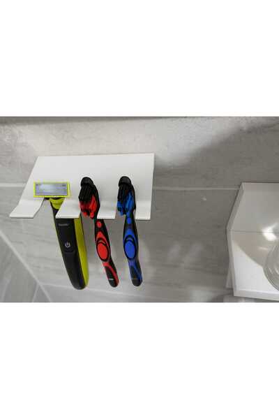 ESC STEEL ÇOK AMAÇLI BANYO ASKI APARATI BEYAZ ( 2 ADET VİDA DÜBEL DAHİL ) PAS...