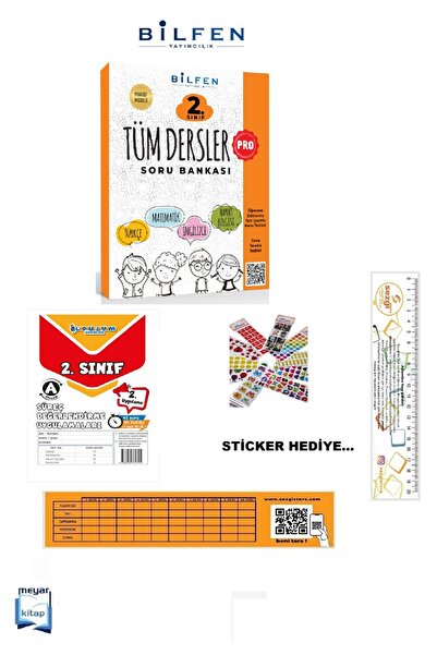 Bilfen Yayıncılık Bilfen 2.Sınıf Tüm Dersler Pro Soru Bankası...HEDİYELİ