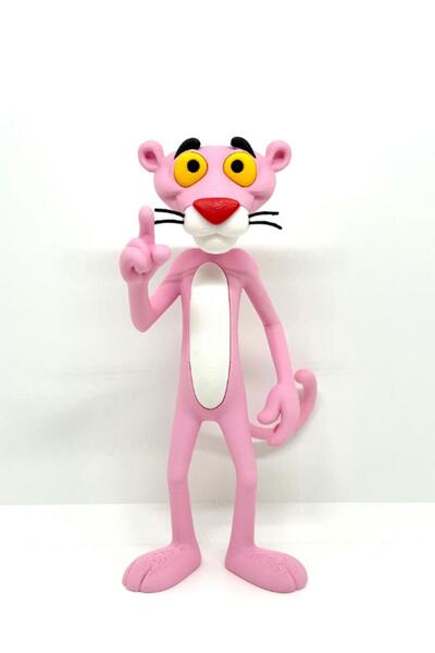 Esir3D Pembe Panter Figürü 20cm
