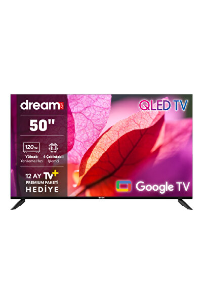 WAAWSTAR DREAMSTAR 50” 127 EKRAN 4K QLED UHD GOOGLE TV LED TV