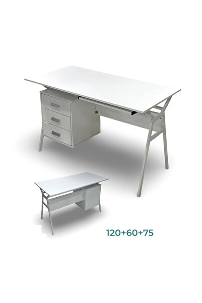 Tasamem Dafia Melamine desk measuring 75*60*120 cm