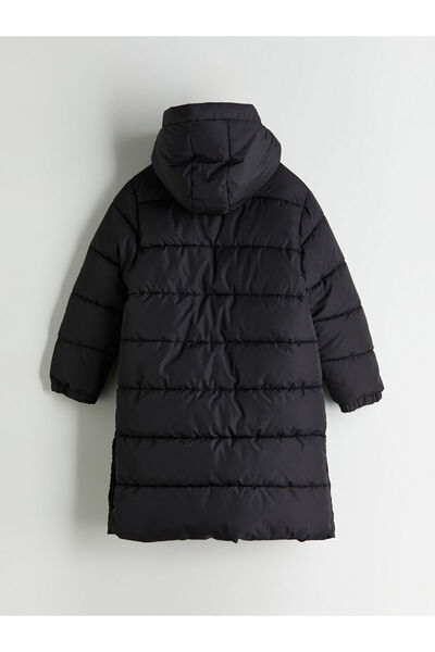 LC Waikiki Palton puf pentru fetiță cu glugă