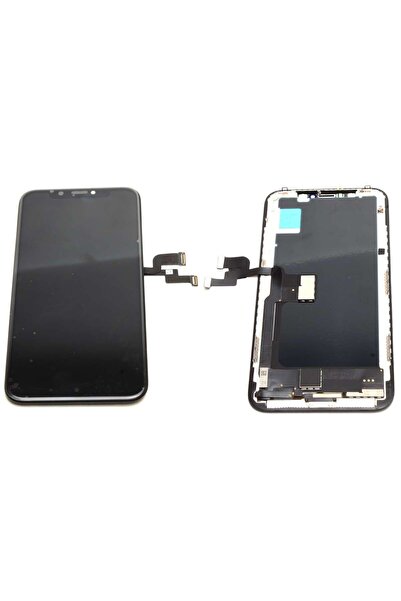 Apple Display compatibil iPhone X Negru Black LED TFT High Copy Calitate A Plus