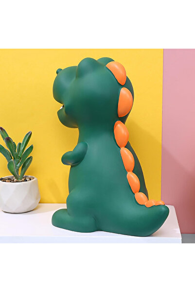 OEM Green dinosaur piggy bank for children