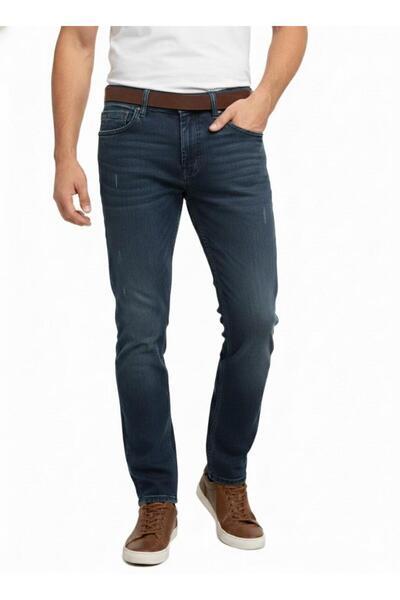 LOCUS JEANS Men's Slim Fit Jeans Nail Distressed Model Trousers 311 Bgl-St04975