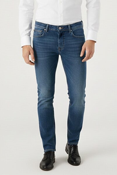 Sabri Özel Açık Lacivert JEAN 1196