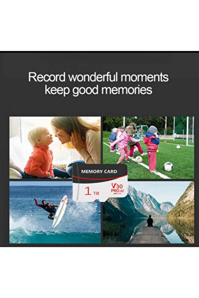 Generic Micro SD Memory Card – 2TB, 1TB, 512GB, V30 High-Speed Storage, 4K Video & Photo Support, Compatible