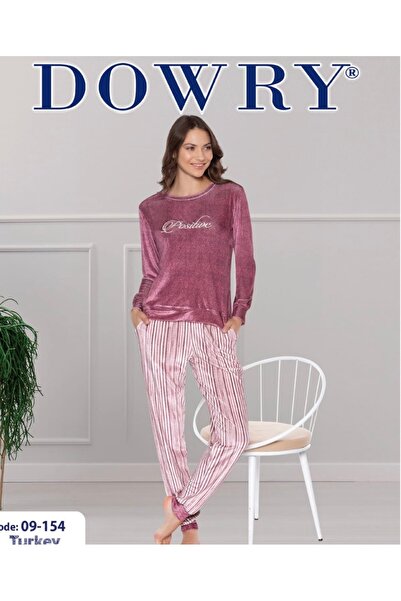Dowry Store Velvet Women's Stylish Pajama Set
