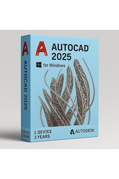 Autodesk 2025 (Windows) - 1 PC 3 Yıl Key