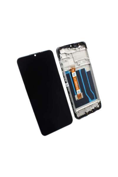 OPPO Συμβατή οθόνη A8 2019 με μαύρο πλαίσιο