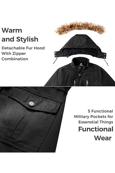 OEM Men's thick winter jacket S