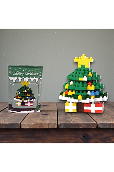 CNS Concept Christmas Tree Bricks 3D Puzzle Building Toy +14 Multi-Colored