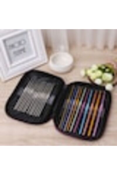 Salestore.ro Crochet Hook Set, 100-Piece Knitting & Crochet Accessories Kit, ...