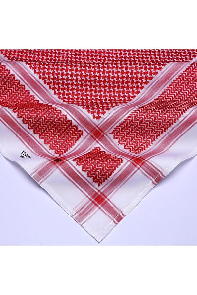 Velvet Velvet Red Classic 24 Shemagh, Made in England