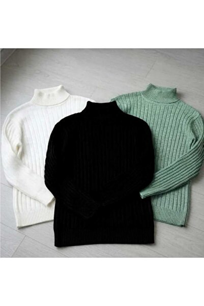 Daniel Lucci Men's turtleneck Corded Fabric knitwear sweater