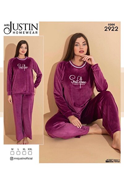 Mrs Justin Velvet Pajama Set