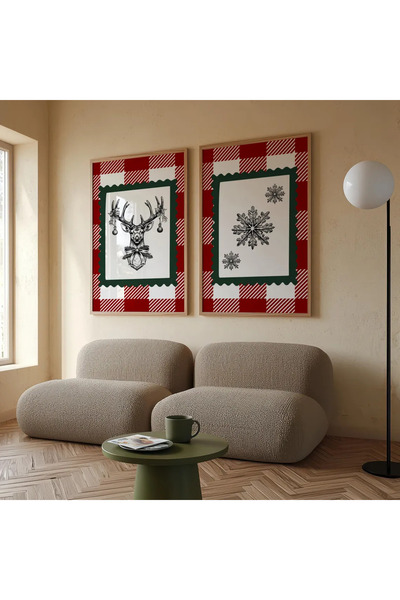 Esci Design Framed New Year Painting - New Year Painting - New Year Gift - 2026 Painting - Christmas Painting - Christmas