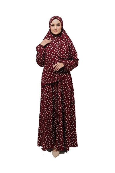 Elegant Women's prayer shawl with a wide and comfortable floral pattern