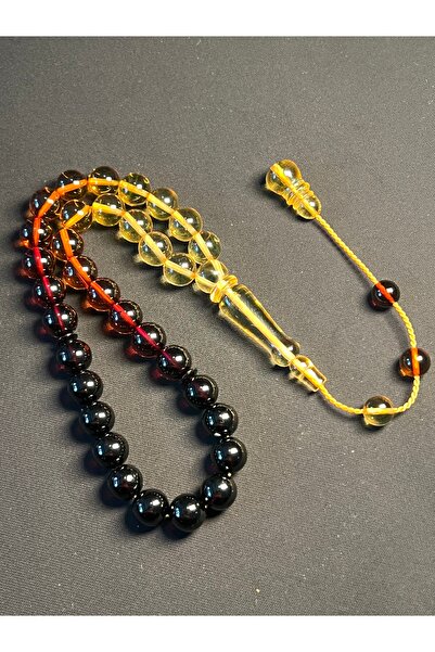 Erbab i Kehribar Sertifikalı Baltık Kehribar Tesbih - Sistemli