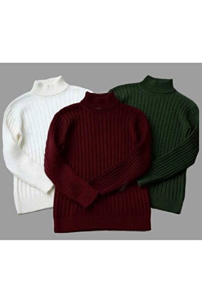 Daniel Lucci Men's turtleneck Corded Fabric knitwear sweater