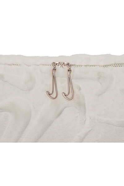 Nike Women's Handbag Faux Fur Slouchy Bag Beige Women's Bag Spacious Women's Handbag 19 Liters Plush Women's Bag