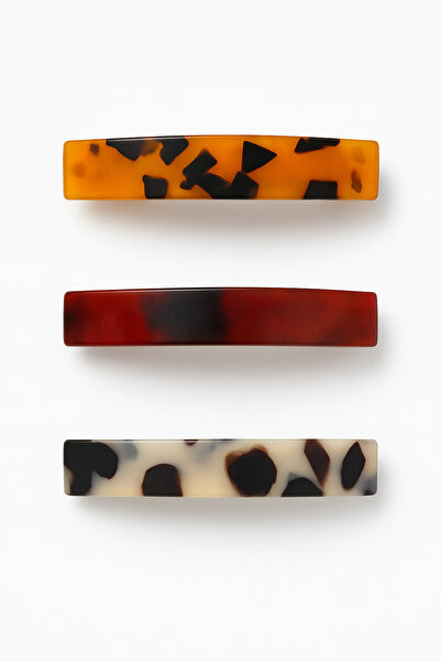 PaminBags Aksesuar مشبك أكريليك ثلاثي الأبعاد رفيع ذو نمط متشابك