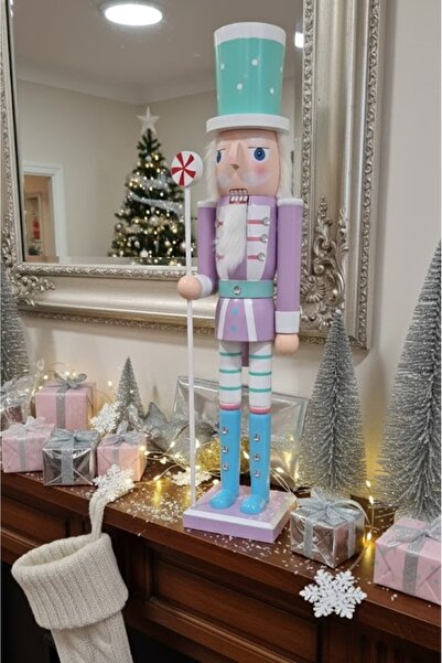 Kokoş Parti Yılbaşı Özel Seri Ahşap Fındıkkıran Kurşun Asker Yeni Yıl Figürü ...