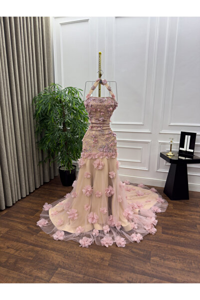 Al-Hanouf Fashion فستان سهرة طويل