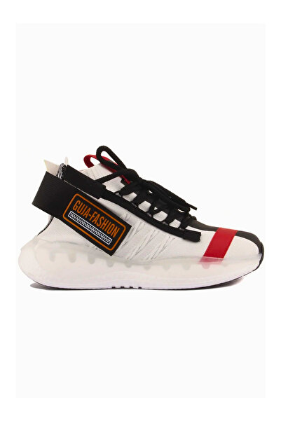 Guja Kadın TPU Taban Topuktan Cırt Cırt Kapamalı Çelik Örgü Triko Ortapedik S...