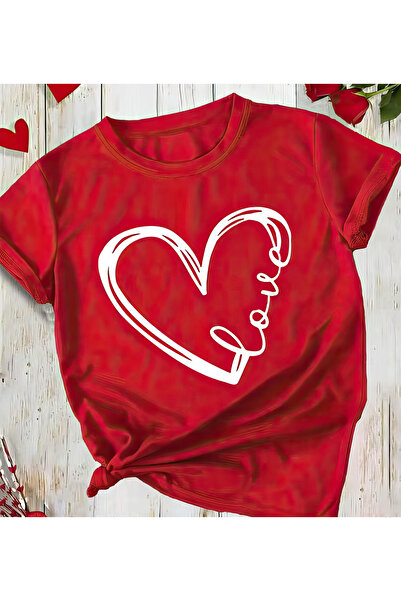 CACTUS COLLECTION Love T-Shirt Print