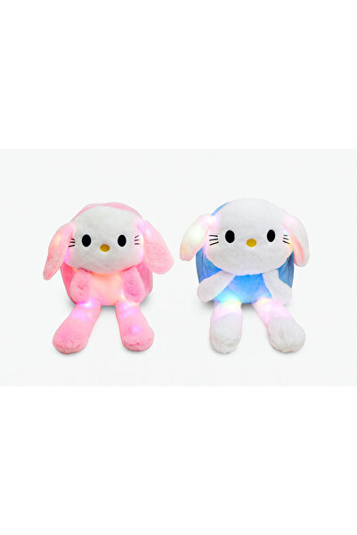Seçkin Trend My Melody and Cinnamoroll Backpack with Light-Up Plush Moving Ears