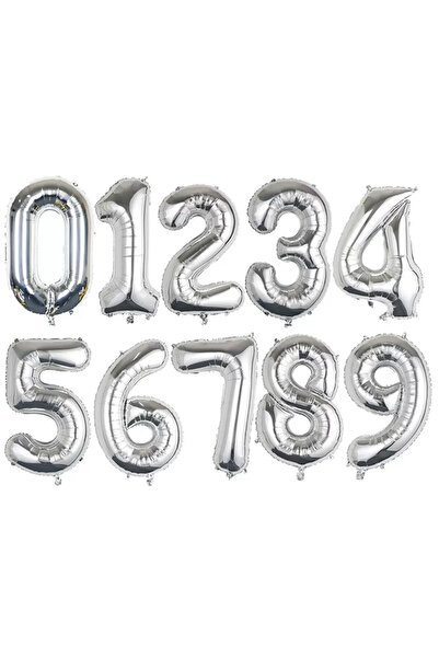 Generic Aluminium Foil Number 0-9 Balloons Party Decor 40inch