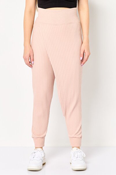 Nike Women Loose Fit Stripe Yoga Leggings, Pink