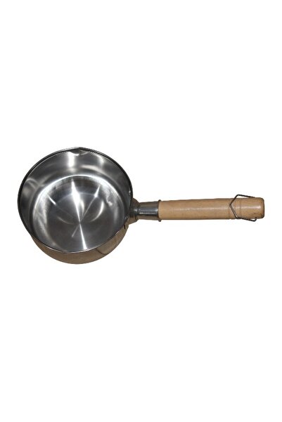 WDA Stainless Steel Saucepan with Wooden Handle – Multi-Purpose Cooking Pot
