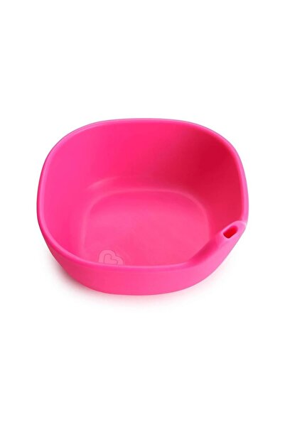 Munchkin Munchkin Last Drop Newborn Baby Food Bowl with Built-in Suction Tube, Pink