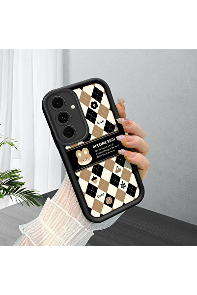 Hontinga حافظة هاتف من السيليكون الناعم متوافقة مع نمط الإطار لهاتف Samsung G...