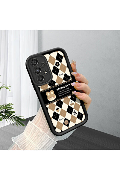 Hontinga حافظة هاتف من السيليكون الناعم متوافقة مع نمط الإطار لهاتف سامسونج ج...