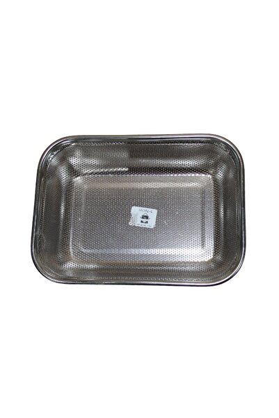 WDA Multi-Purpose Stainless Steel Perforated Serving & Drain Tray