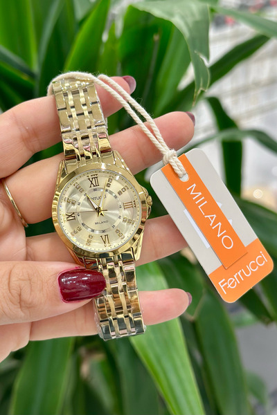 Ferrucci Çelik Kordon Su Geçirmez Garantili Kadın Kol Saati