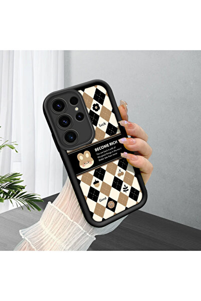 Hontinga حافظة هاتف من السيليكون الناعم متوافقة مع نمط الإطار لهاتف سامسونج ج...