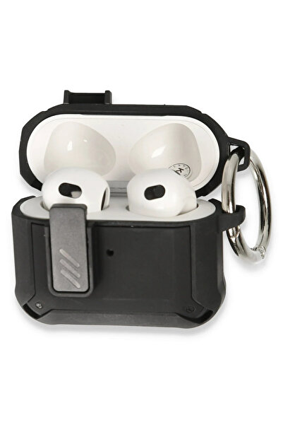 Ardan Home حافظة هارموني أورا لسماعات إيربودز 3 (الجيل الثالث) - أسود