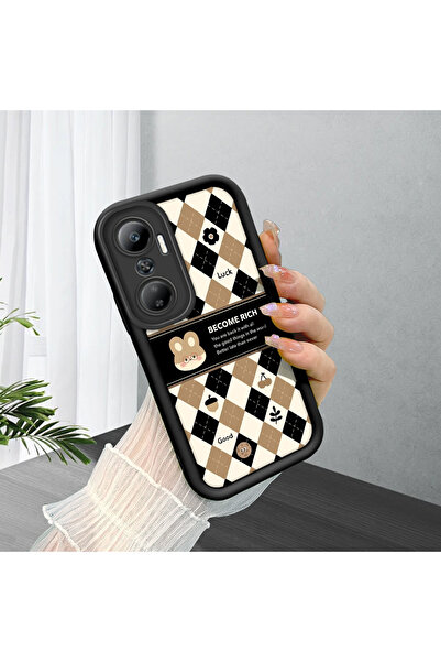 Hontinga حافظة هاتف من السيليكون الناعم بنمط الإطار المتوافق مع Infinix Hot 20