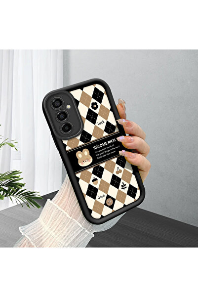 Hontinga حافظة هاتف من السيليكون الناعم متوافقة مع نمط الإطار لهاتف سامسونج ج...