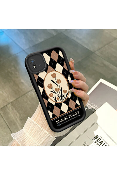 Hontinga حافظة هاتف من السيليكون الناعم بنمط الإطار المتوافق مع Realme C20/C20A