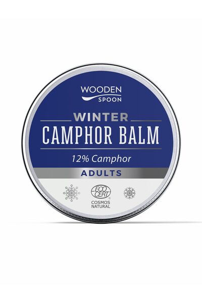 Wooden Spoon Balsam de iarna cu camfor 12% pentru adulti, bio, 60ml,